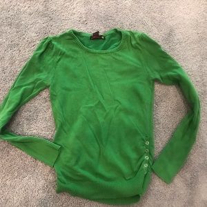 Green sweater